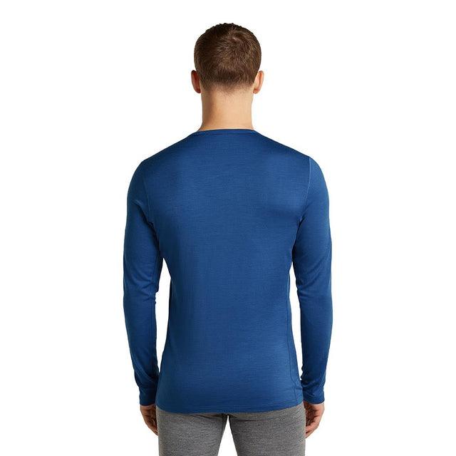 Bluza Termica Barbati Icebreaker M Merino 200 Oasis Rising Light Crew   Bluza Termica Barbati Icebreaker M Merino 200 Oasis Rising Light Crew