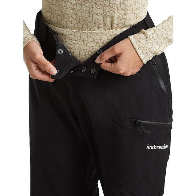 Colanti Termici Dama Icebreaker W Merino 260 Oasis Vertex High Rise Alpine Geo   Colanti Termici Dama Icebreaker W Merino 260 Oasis Vertex High Rise Alpine Geo