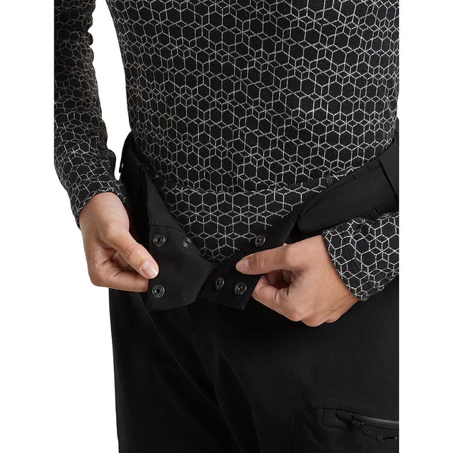 Colanti Termici Dama Icebreaker W Merino 260 Oasis Vertex High Rise Alpine Geo   Colanti Termici Dama Icebreaker W Merino 260 Oasis Vertex High Rise Alpine Geo