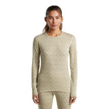 Bluza Termica Dama Icebreaker W Merino 260 Oasis Vertex Alpine Geo Crew   Bluza Termica Dama Icebreaker W Merino 260 Oasis Vertex Alpine Geo Crew