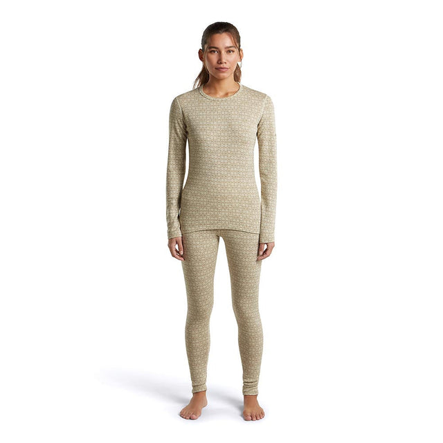 Bluza Termica Dama Icebreaker W Merino 260 Oasis Vertex Alpine Geo Crew   Bluza Termica Dama Icebreaker W Merino 260 Oasis Vertex Alpine Geo Crew