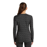 Bluza Termica Dama Icebreaker W Merino 260 Oasis Vertex Alpine Geo Crew   Bluza Termica Dama Icebreaker W Merino 260 Oasis Vertex Alpine Geo Crew