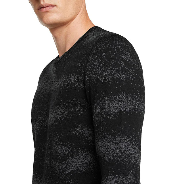 Bluza Termica Barbati Icebreaker M Merino 260 Oasis Vertex Chillwave Crew   Bluza Termica Barbati Icebreaker M Merino 260 Oasis Vertex Chillwave Crew