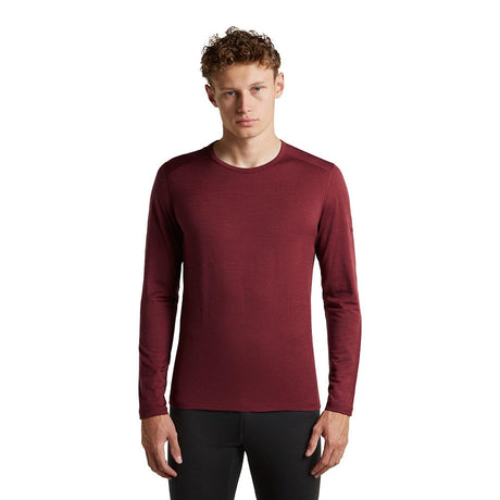 Bluza Termica Barbati Icebreaker M Merino 200 Oasis Crew   Bluza Termica Barbati Icebreaker M Merino 200 Oasis Crew