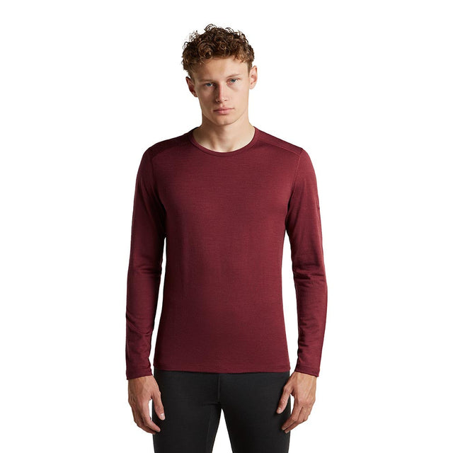 Bluza Termica Barbati Icebreaker M Merino 200 Oasis Crew   Bluza Termica Barbati Icebreaker M Merino 200 Oasis Crew