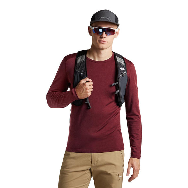 Bluza Termica Barbati Icebreaker M Merino 200 Oasis Crew   Bluza Termica Barbati Icebreaker M Merino 200 Oasis Crew