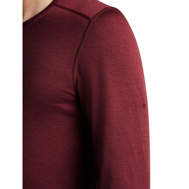 Bluza Termica Barbati Icebreaker M Merino 200 Oasis Crew   Bluza Termica Barbati Icebreaker M Merino 200 Oasis Crew