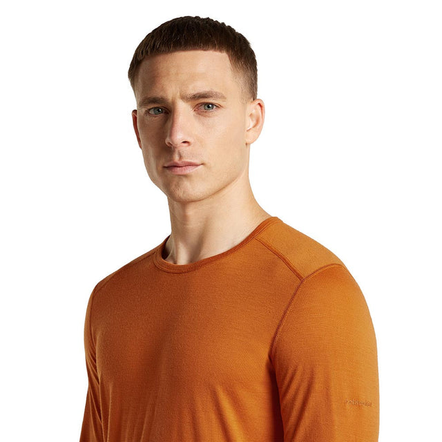 Bluza Termica Barbati Icebreaker M Merino 200 Oasis Crew   Bluza Termica Barbati Icebreaker M Merino 200 Oasis Crew