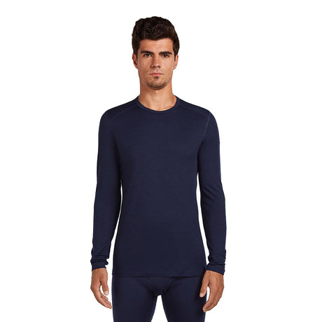 Bluza Termica Barbati Icebreaker M Merino 200 Oasis Crew   Bluza Termica Barbati Icebreaker M Merino 200 Oasis Crew