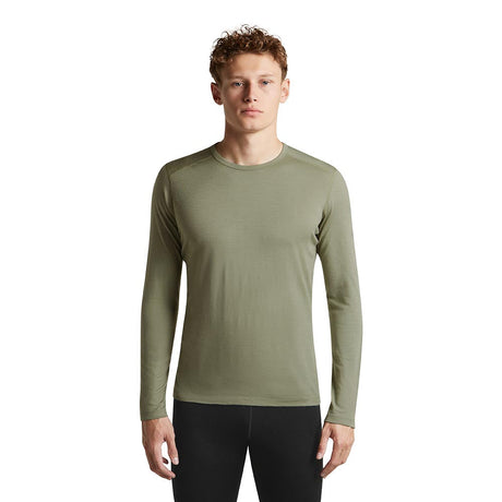 Bluza Termica Barbati Icebreaker M Merino 200 Oasis Crew   Bluza Termica Barbati Icebreaker M Merino 200 Oasis Crew