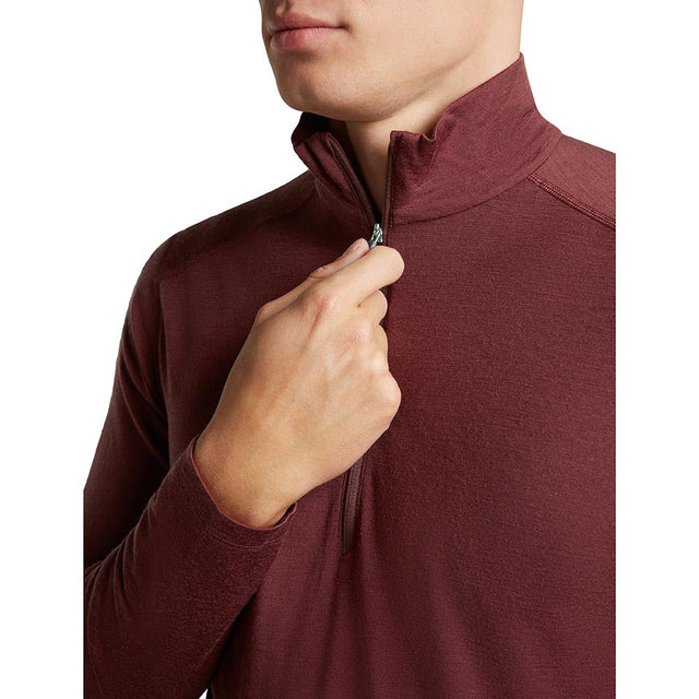 Bluza Termica Barbati Icebreaker M Merino 200 Oasis Half Zip   Bluza Termica Barbati Icebreaker M Merino 200 Oasis Half Zip