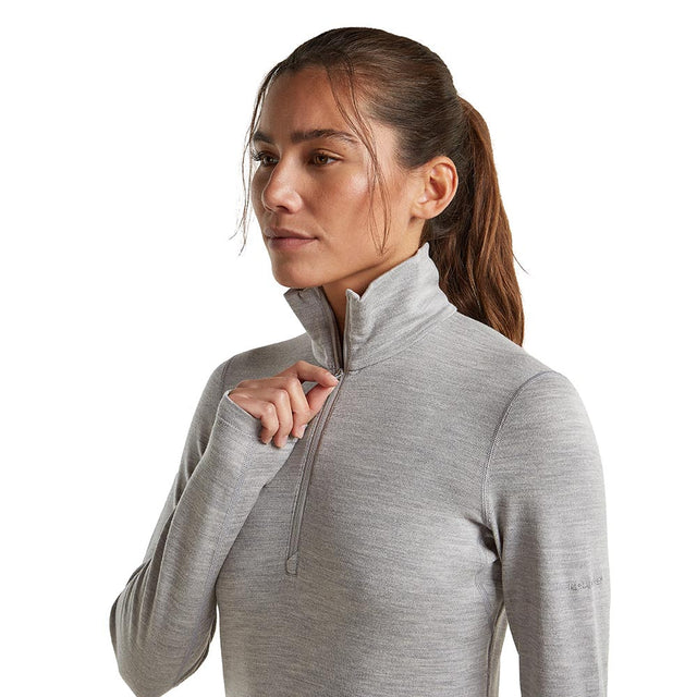 Bluza Termica Dama Icebreaker W Merino 260 Oasis Half Zip   Bluza Termica Dama Icebreaker W Merino 260 Oasis Half Zip