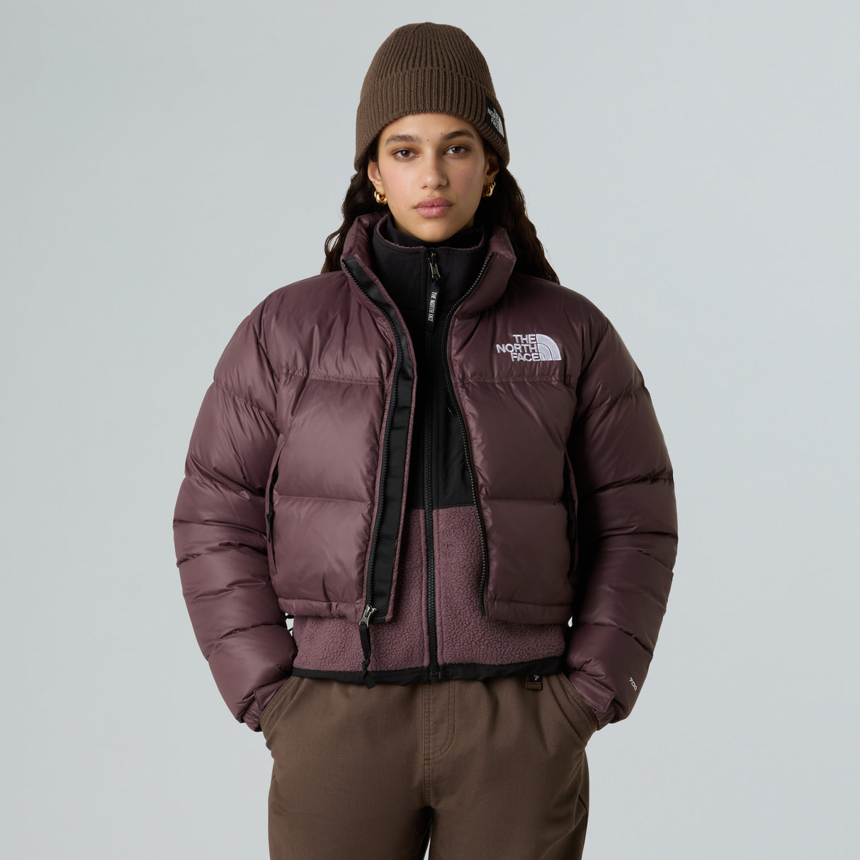 Geaca The North Face W Nuptse Short