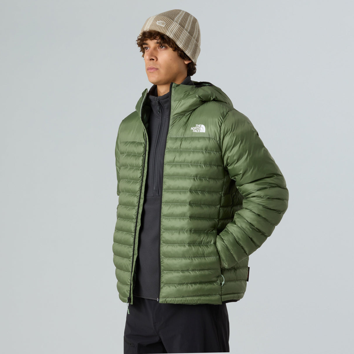 Geaca Barbati The North Face M Synthetic Midlayer Hoodie