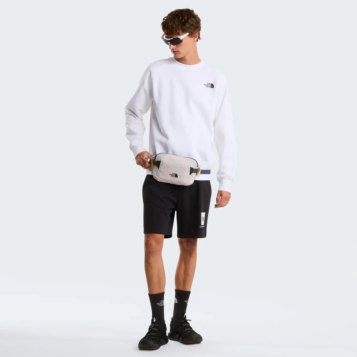 Bluza Barbati The North Face M Raglan Redbox Crew   Bluza Barbati The North Face M Raglan Redbox Crew