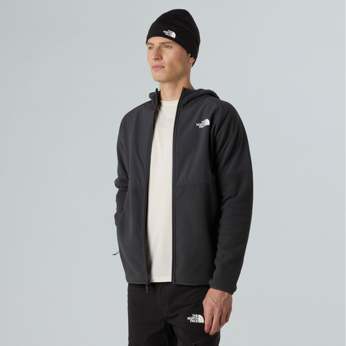Polar Barbati The North Face M Glacier Heavyweight Fz Hd   Polar Barbati The North Face M Glacier Heavyweight Fz Hd