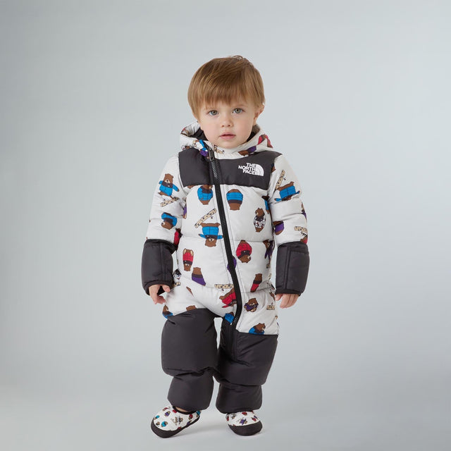 Costum Schi Copii The North Face Baby 1996 Retro Nuptse Print   Costum Schi Copii The North Face Baby 1996 Retro Nuptse Print