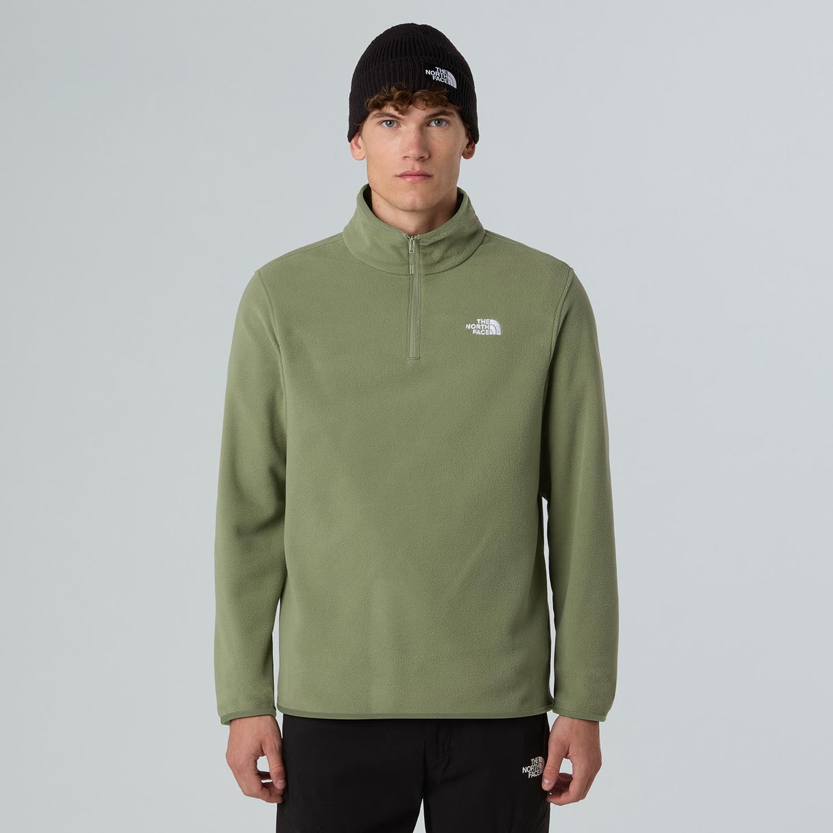 Polar Barbati The North Face M Glacier Fleece 1/4 Zip
