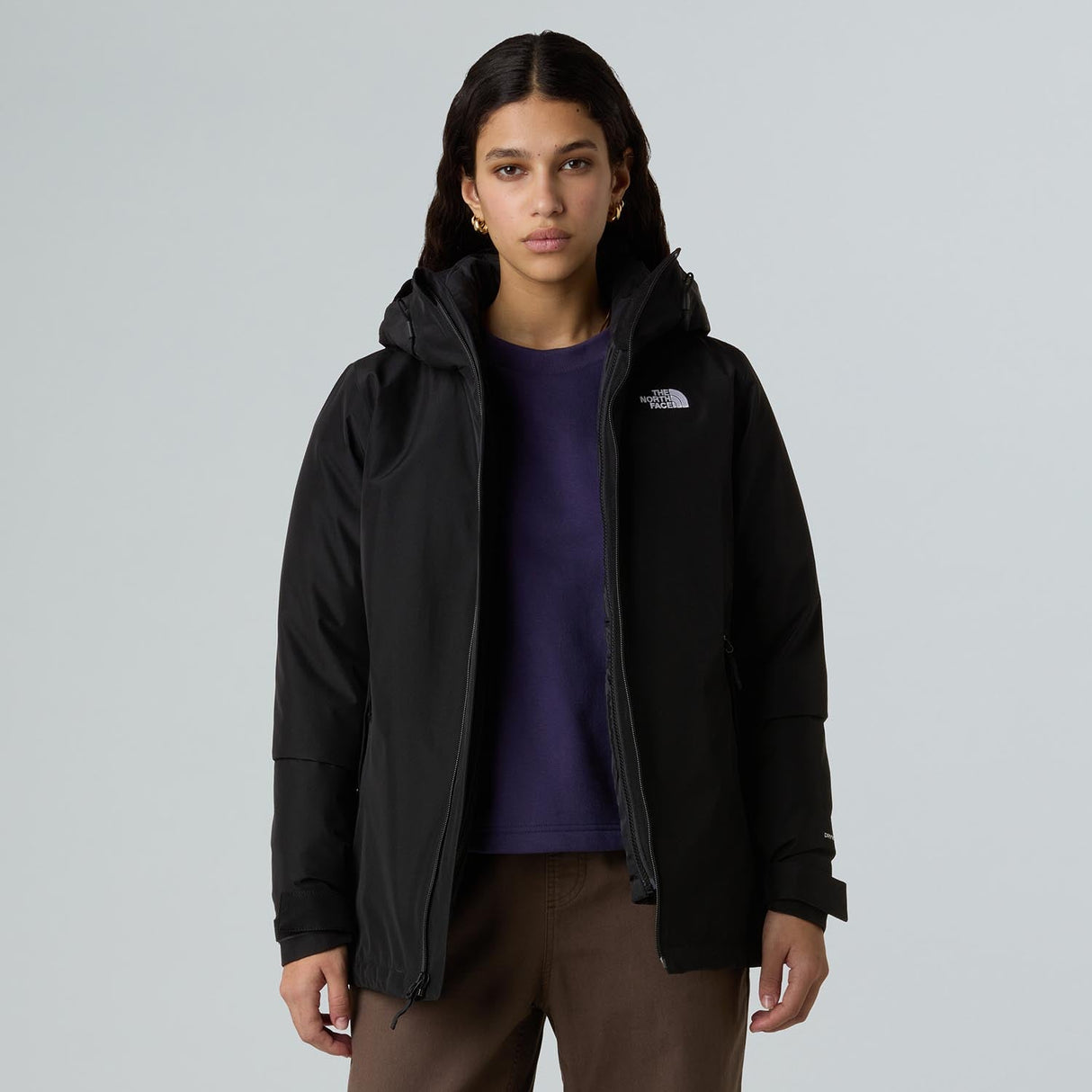Geaca Femei The North Face W Carto Mono Triclimate Hooded