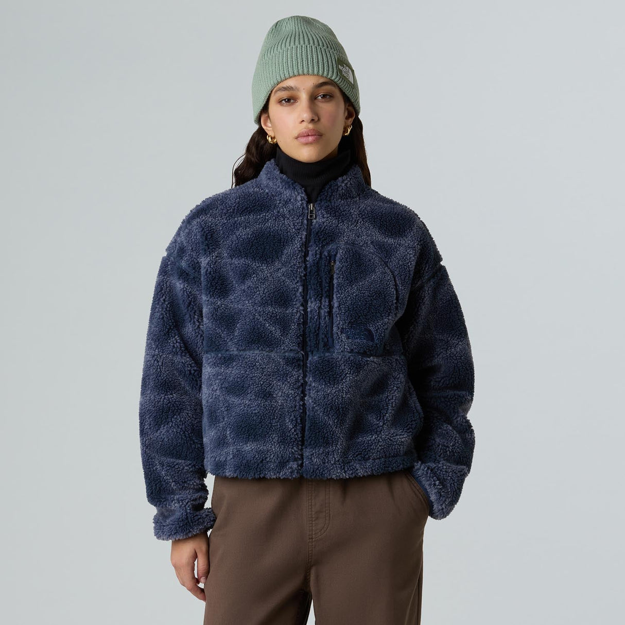 Polar Femei The North Face W Extreme Pile Fz 2 Print