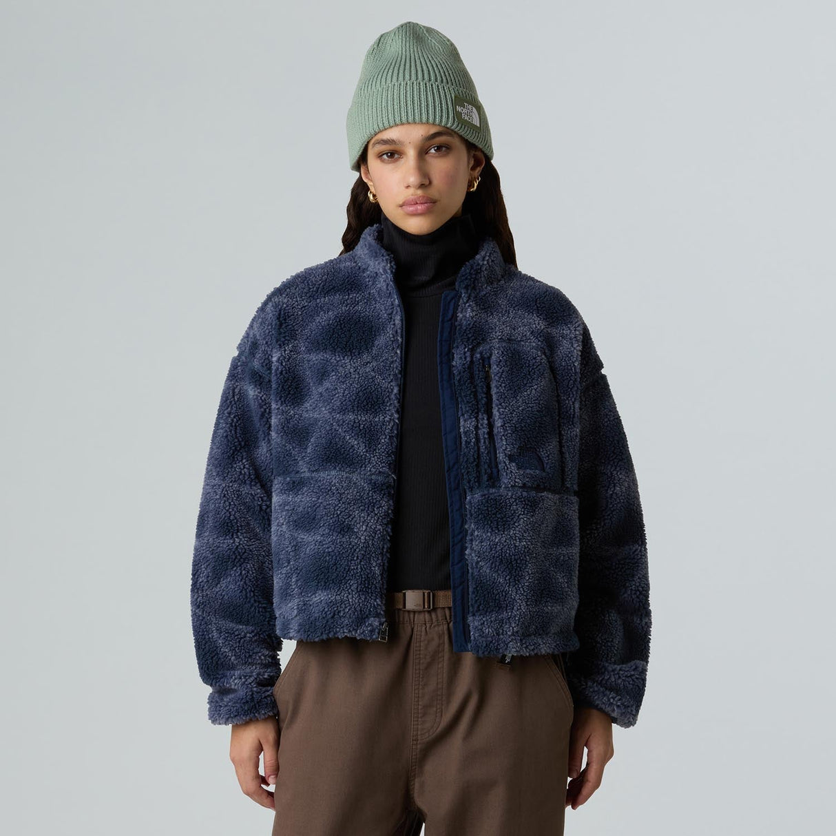Polar Femei The North Face W Extreme Pile Fz 2 Print