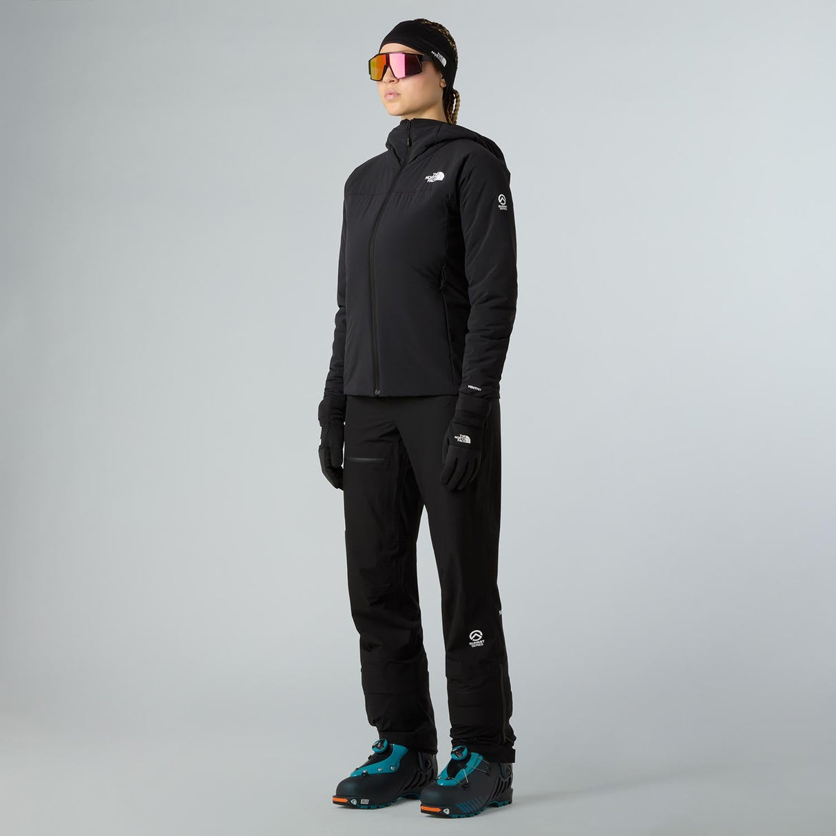 Polar Femei The North Face W Summit Casaval Hybrid Hoodie