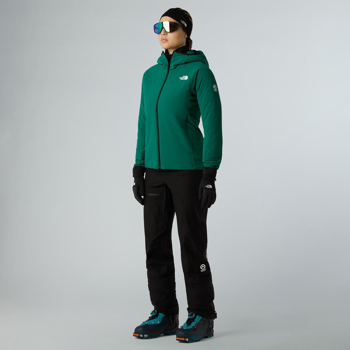 Polar Femei The North Face W Summit Casaval Hybrid Hoodie