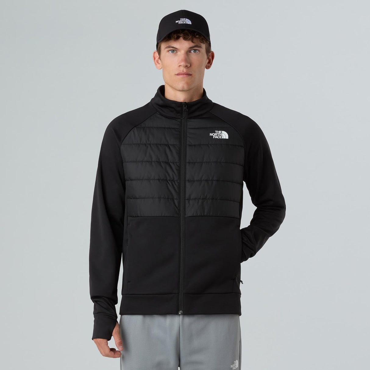 Polar Barbati The North Face M Reaxion 2.0 Fleece Hybrid Fz
