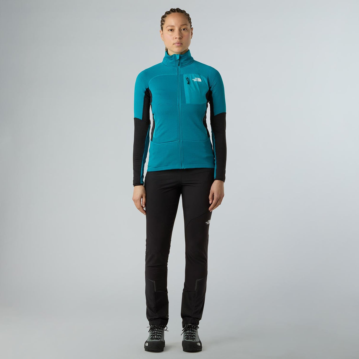 Polar Femei The North Face W Polartec Powergrid Stormgap
