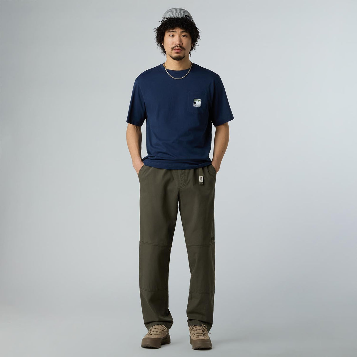 Tricou Barbati The North Face M Mountain Logo Relaxed Pocket