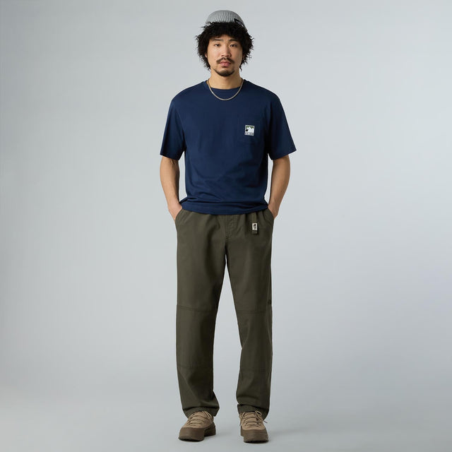 Tricou Barbati The North Face M Mountain Logo Relaxed Pocket   Tricou Barbati The North Face M Mountain Logo Relaxed Pocket