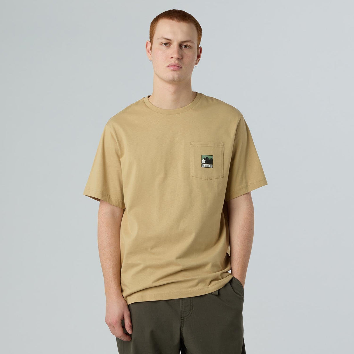 Tricou Barbati The North Face M Mountain Logo Relaxed Pocket