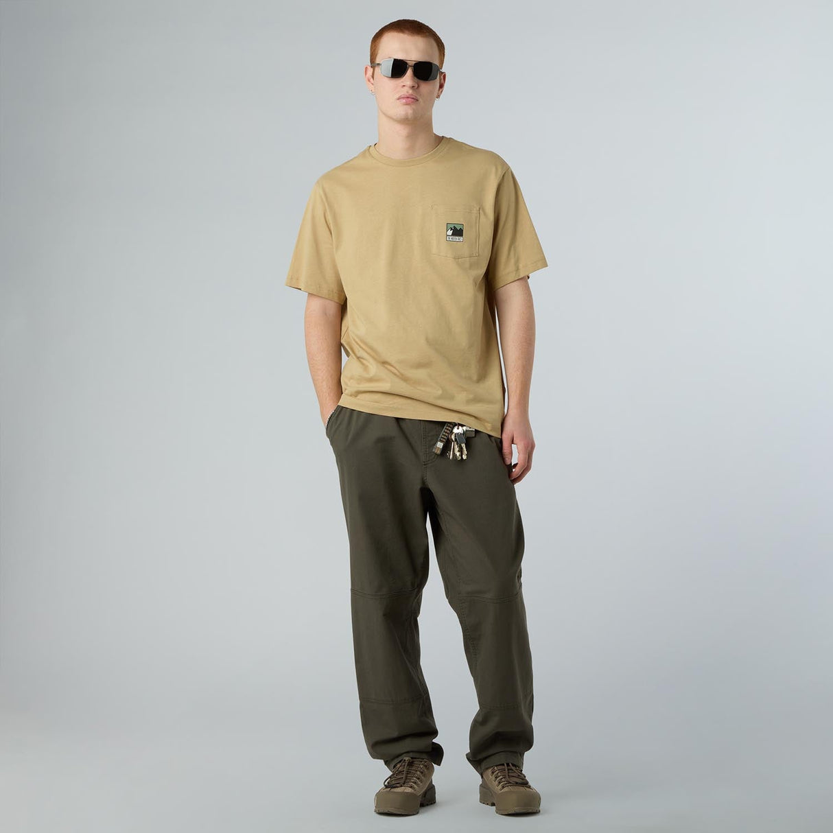 Tricou Barbati The North Face M Mountain Logo Relaxed Pocket
