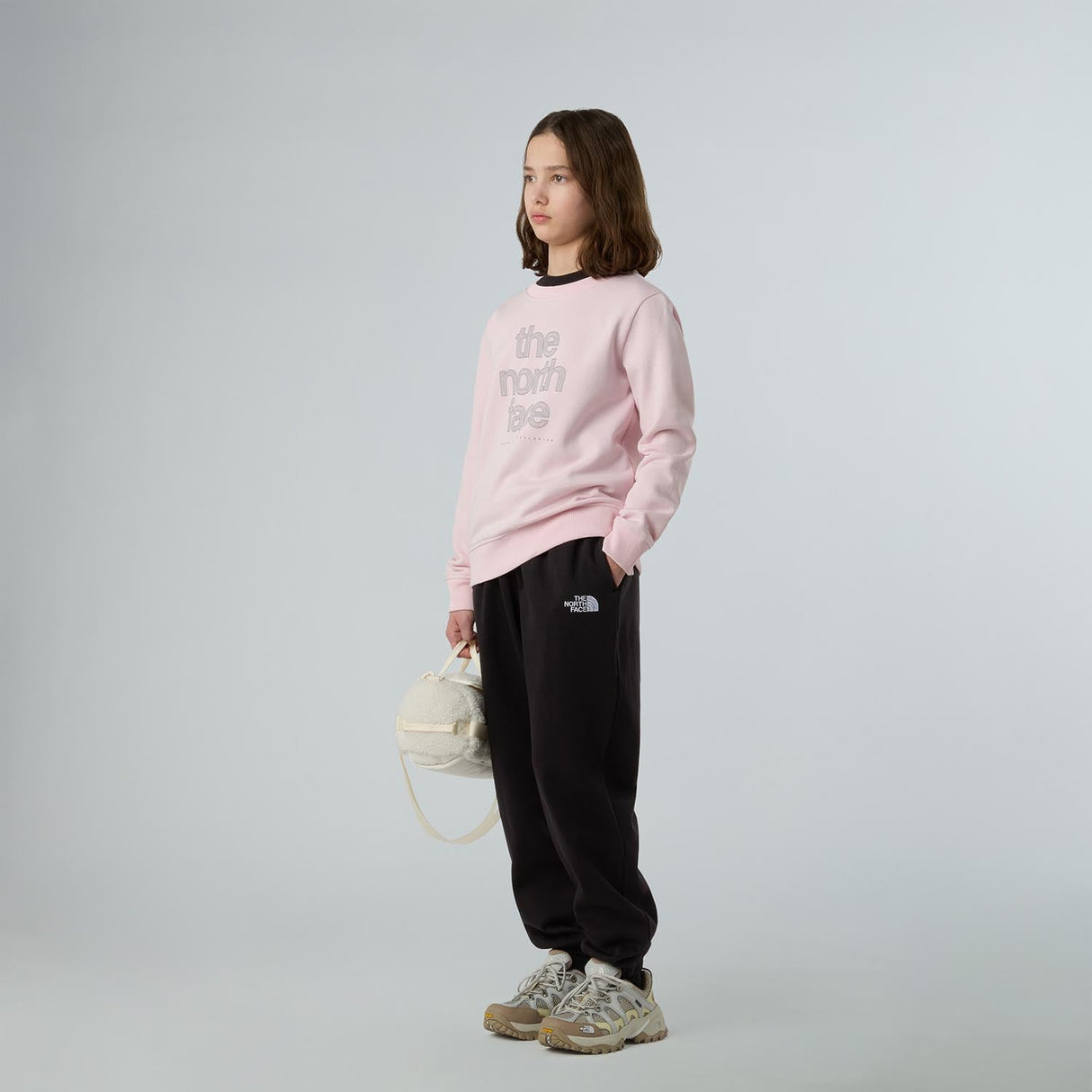 Bluza Fete The North Face G Reflective Logo Relaxed Crew