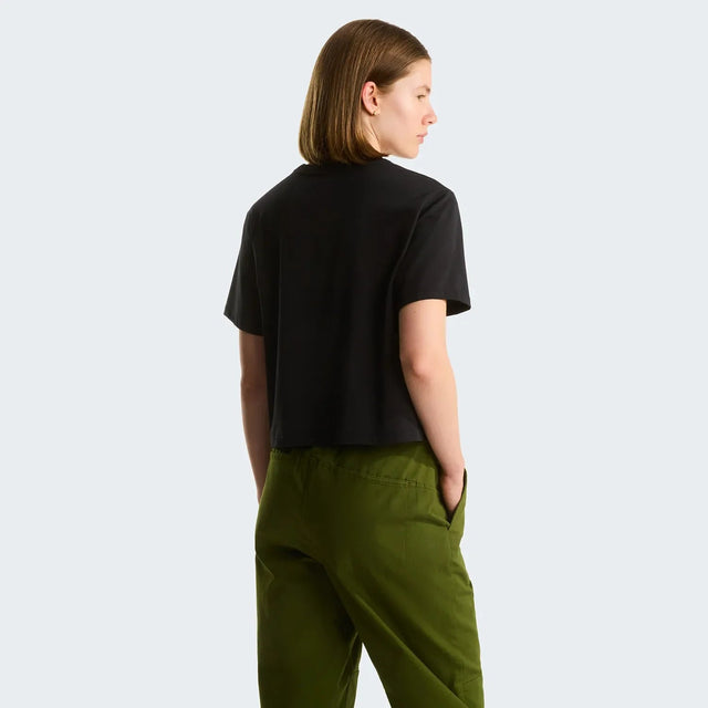 Tricou Femei The North Face W Evolution Simple Dome Cropped Relaxed   Tricou Femei The North Face W Evolution Simple Dome Cropped Relaxed