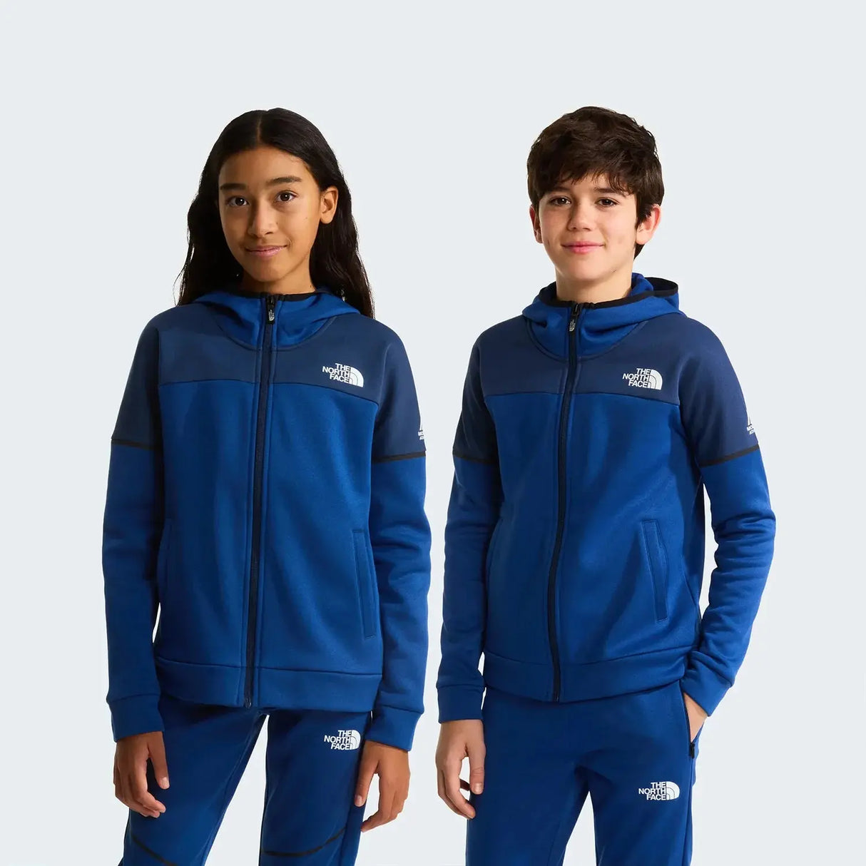 Polar Copii The North Face Teen Mountain Athletics Full Zip   Polar Copii The North Face Teen Mountain Athletics Full Zip
