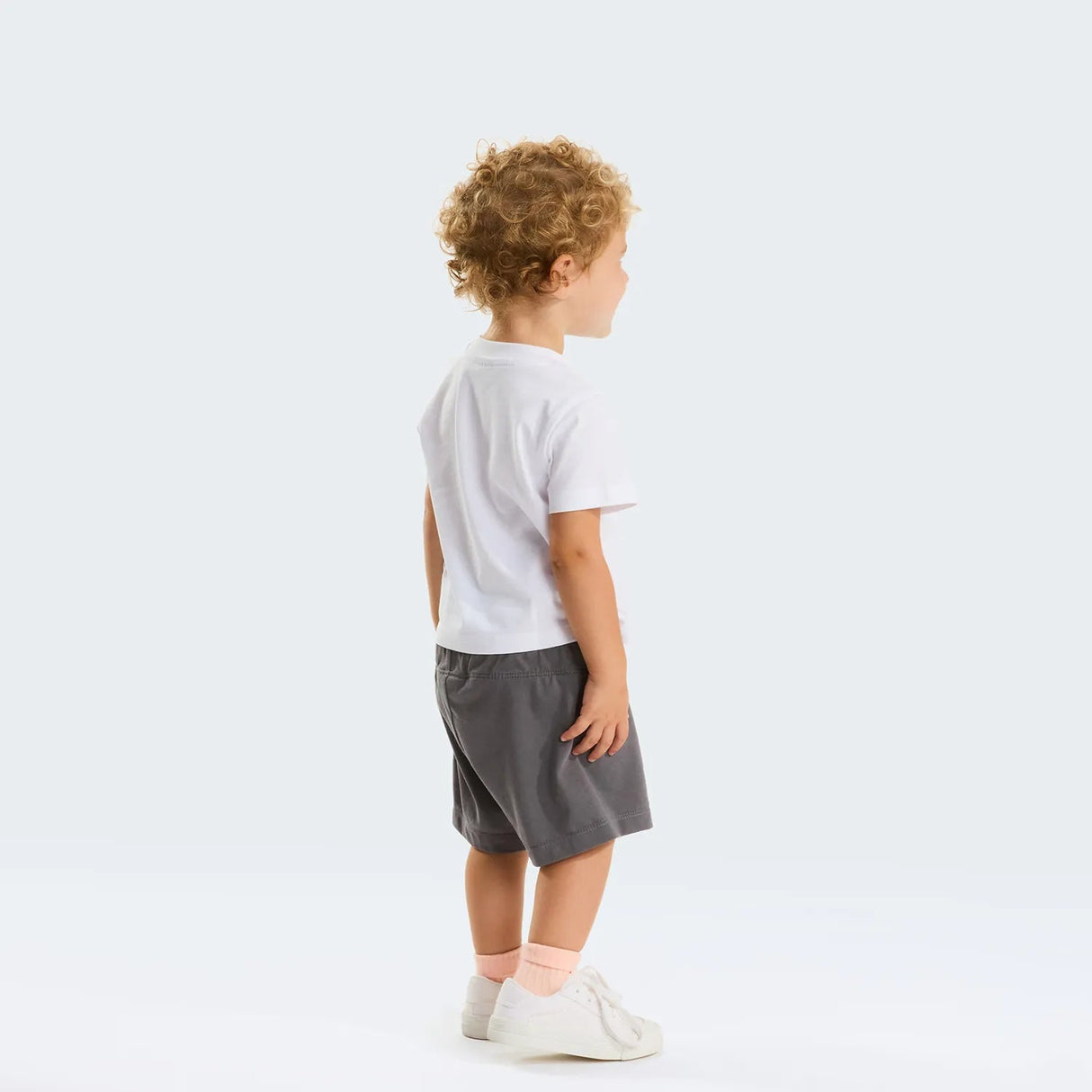Set Copii Tricou & Pantaloni Scurti The North Face Baby Box NSE Play Regular Cotton Graphic   Set Copii Tricou & Pantaloni Scurti The North Face Baby Box NSE Play Regular Cotton Graphic