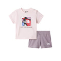 Set Copii Tricou & Pantaloni Scurti The North Face Baby Box NSE Play Regular Cotton Graphic   Set Copii Tricou & Pantaloni Scurti The North Face Baby Box NSE Play Regular Cotton Graphic
