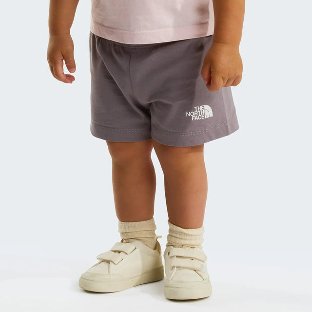 Set Copii Tricou & Pantaloni Scurti The North Face Baby Box NSE Play Regular Cotton Graphic   Set Copii Tricou & Pantaloni Scurti The North Face Baby Box NSE Play Regular Cotton Graphic