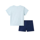 Set Copii Tricou & Pantaloni Scurti The North Face Baby Box NSE Play Regular Cotton Graphic   Set Copii Tricou & Pantaloni Scurti The North Face Baby Box NSE Play Regular Cotton Graphic