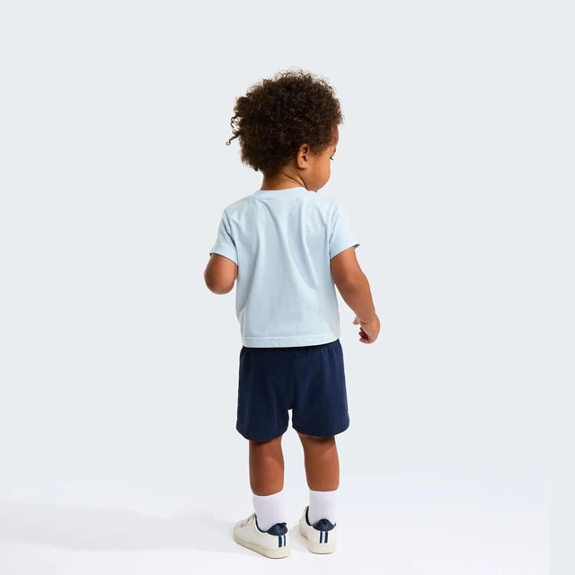 Set Copii Tricou & Pantaloni Scurti The North Face Baby Box NSE Play Regular Cotton Graphic   Set Copii Tricou & Pantaloni Scurti The North Face Baby Box NSE Play Regular Cotton Graphic