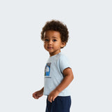 Set Copii Tricou & Pantaloni Scurti The North Face Baby Box NSE Play Regular Cotton Graphic   Set Copii Tricou & Pantaloni Scurti The North Face Baby Box NSE Play Regular Cotton Graphic