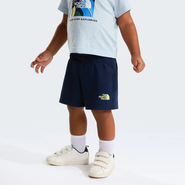 Set Copii Tricou & Pantaloni Scurti The North Face Baby Box NSE Play Regular Cotton Graphic   Set Copii Tricou & Pantaloni Scurti The North Face Baby Box NSE Play Regular Cotton Graphic