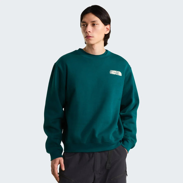 Bluza Barbati The North Face M Retro Trail Crew Graphic   Bluza Barbati The North Face M Retro Trail Crew Graphic