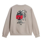 Bluza Unisex The North Face U Gear Up Get Out Crew Graphic   Bluza Unisex The North Face U Gear Up Get Out Crew Graphic