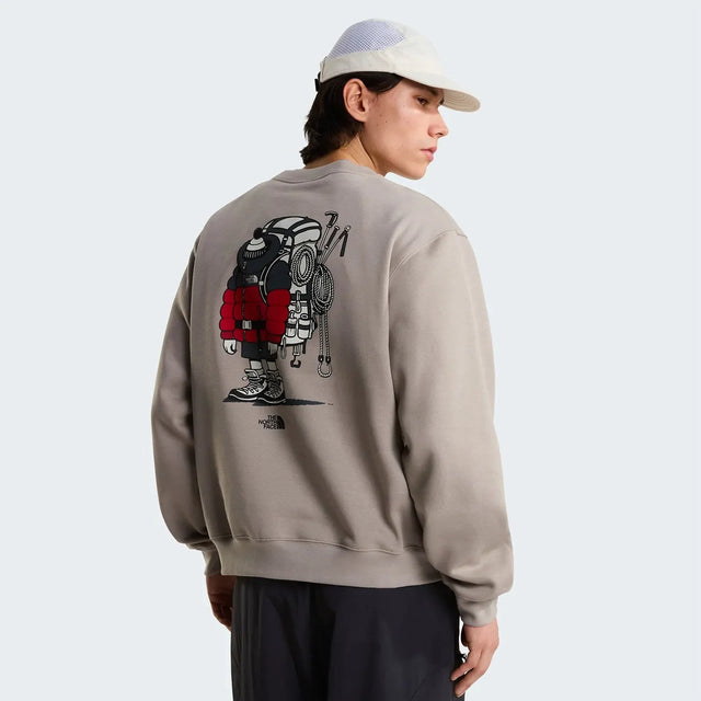 Bluza Unisex The North Face U Gear Up Get Out Crew Graphic   Bluza Unisex The North Face U Gear Up Get Out Crew Graphic