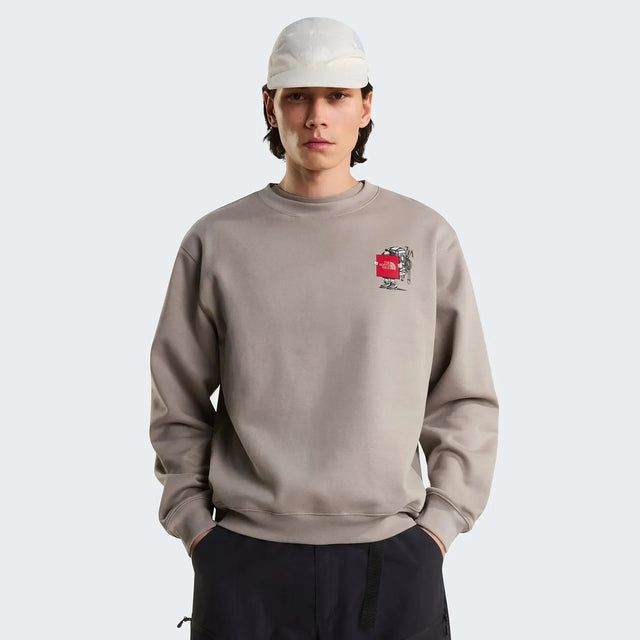 Bluza Unisex The North Face U Gear Up Get Out Crew Graphic   Bluza Unisex The North Face U Gear Up Get Out Crew Graphic