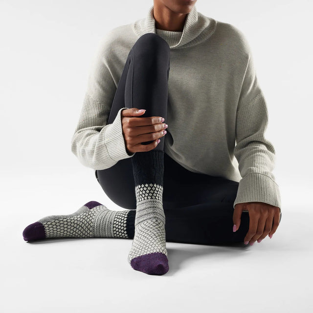 Sosete Femei Smartwool W Everyday Cozy Popcorn Cable Crew   Sosete Femei Smartwool W Everyday Cozy Popcorn Cable Crew