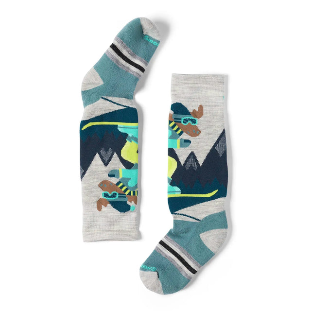 Sosete Copii Smartwool K Wintersport Full Cushion Mountain Moose Pattern Otc   Sosete Copii Smartwool K Wintersport Full Cushion Mountain Moose Pattern Otc