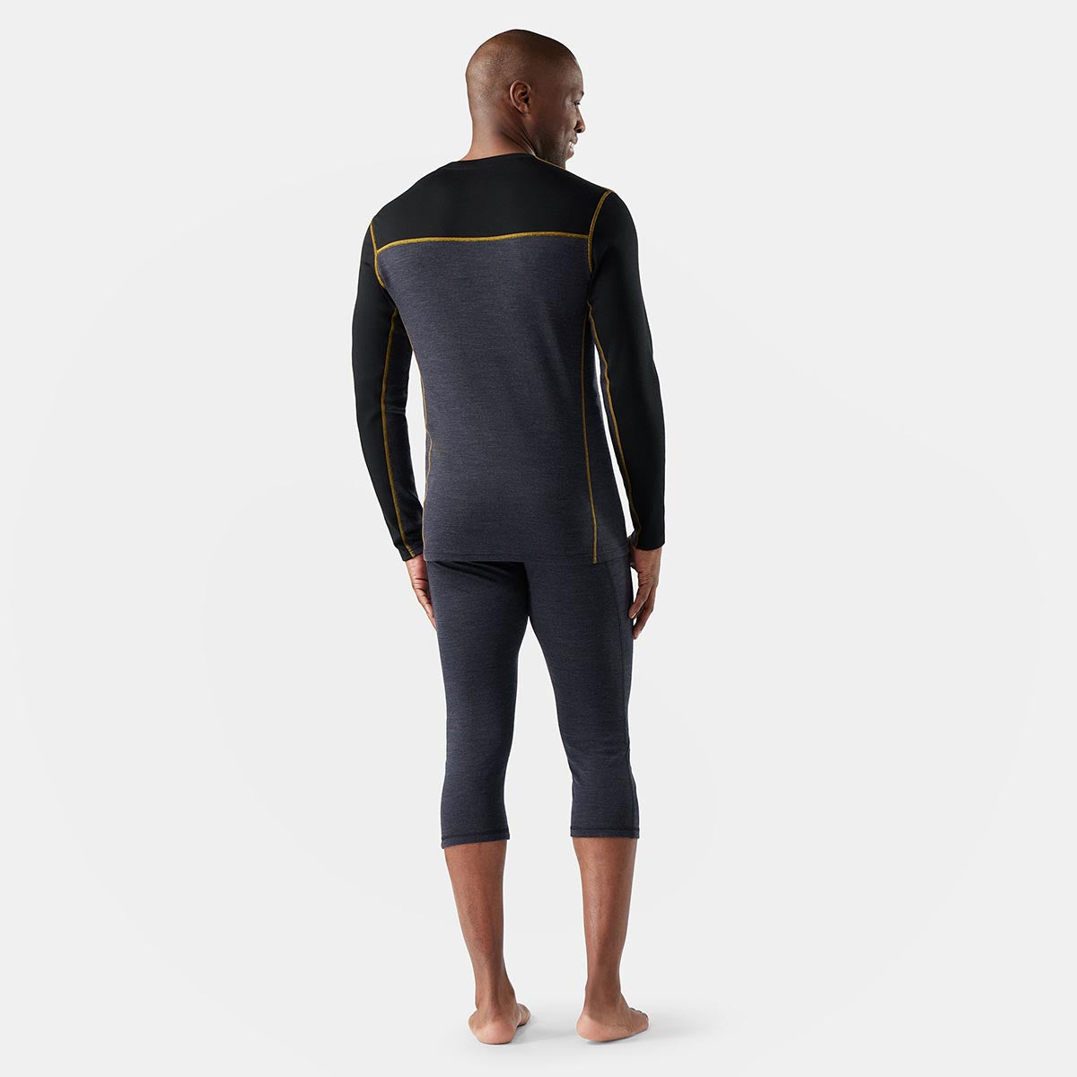 Bluza Corp Barbati Smartwool M Classic Thermal Merino Base Layer Colorblock Crew   Bluza Corp Barbati Smartwool M Classic Thermal Merino Base Layer Colorblock Crew